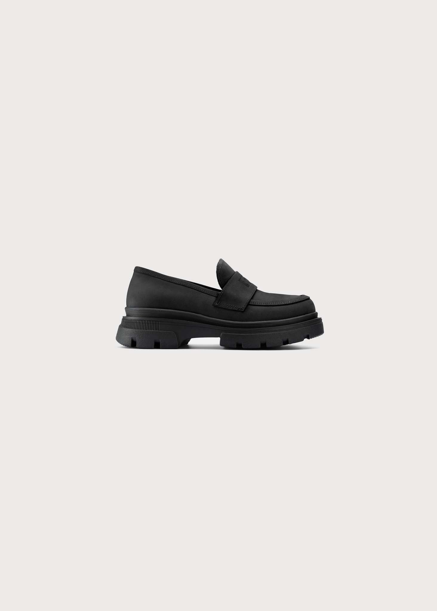 BRGN Loafers Shoes 095 New Black