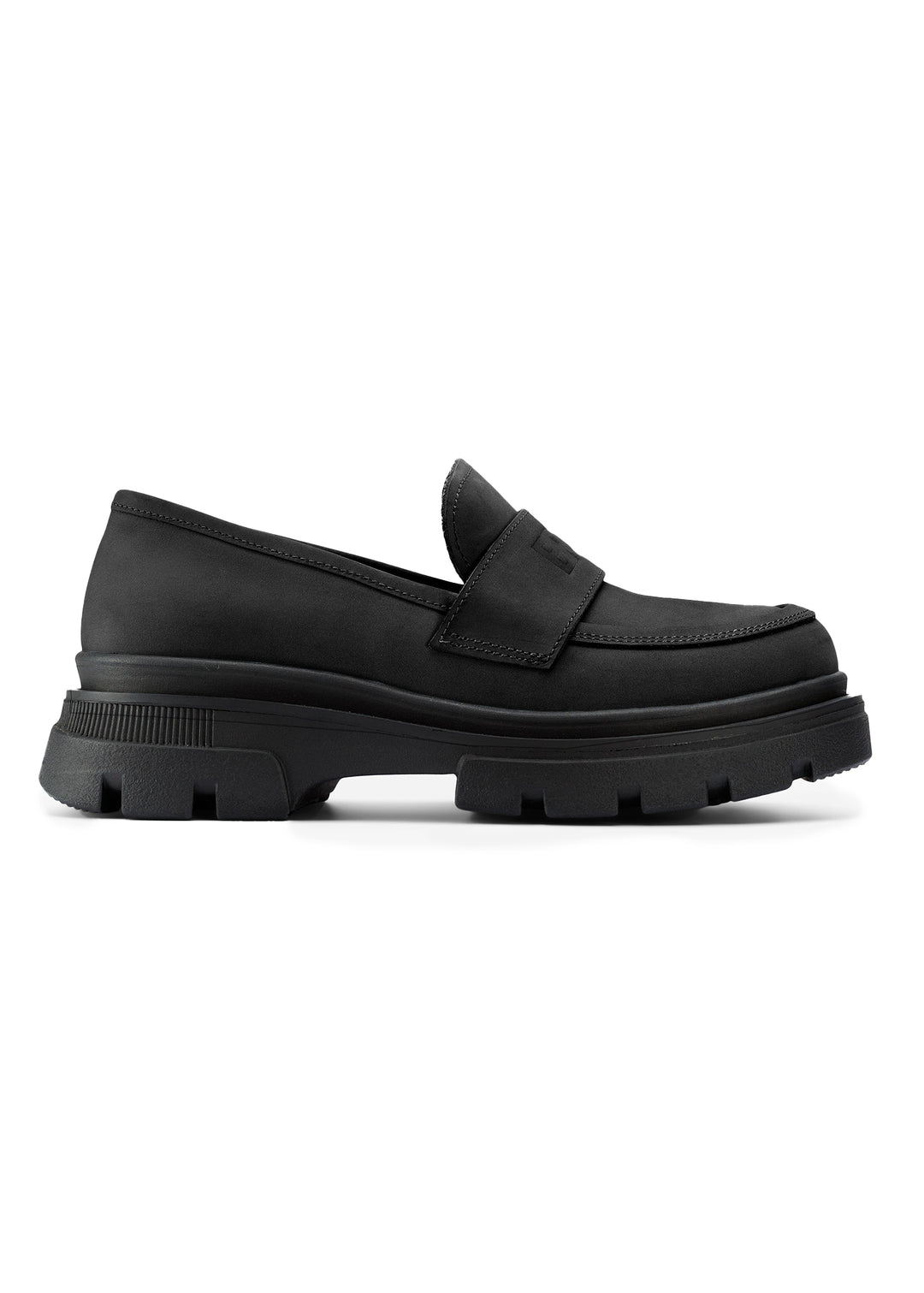 BRGN Loafers Shoes 095 New Black