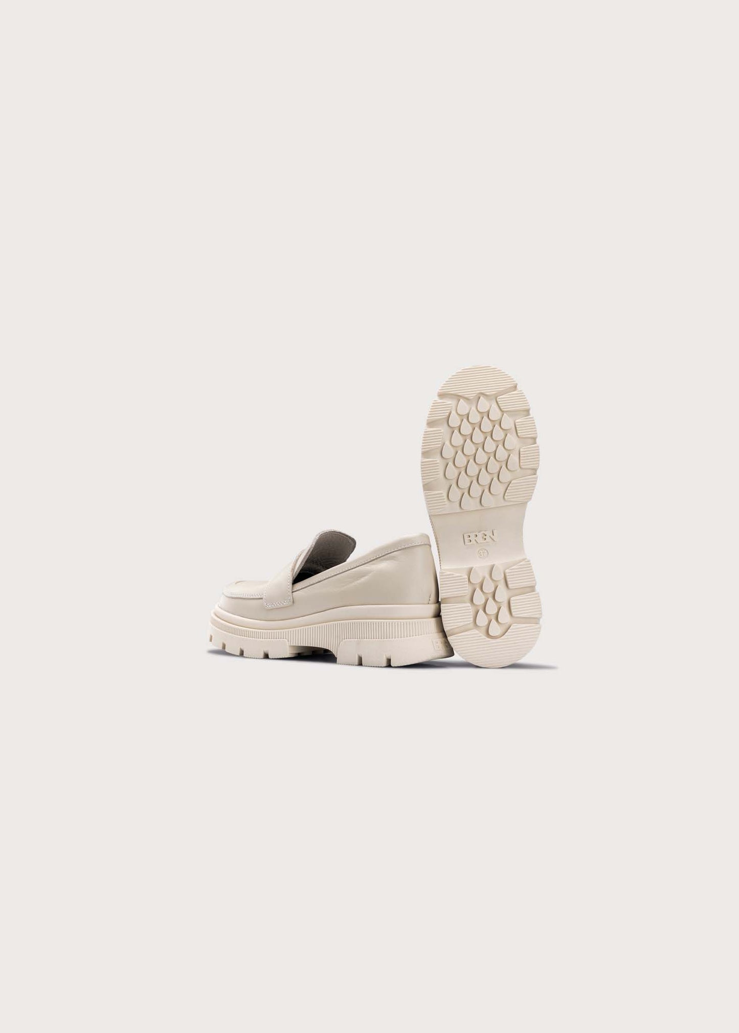 BRGN Loafers Shoes 135 Sand