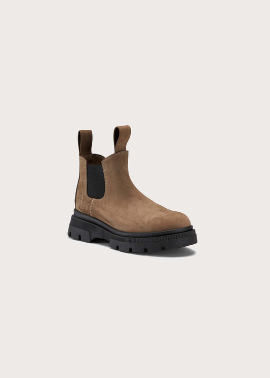BRGN Low Chelsea Boot Shoes 145 Camel