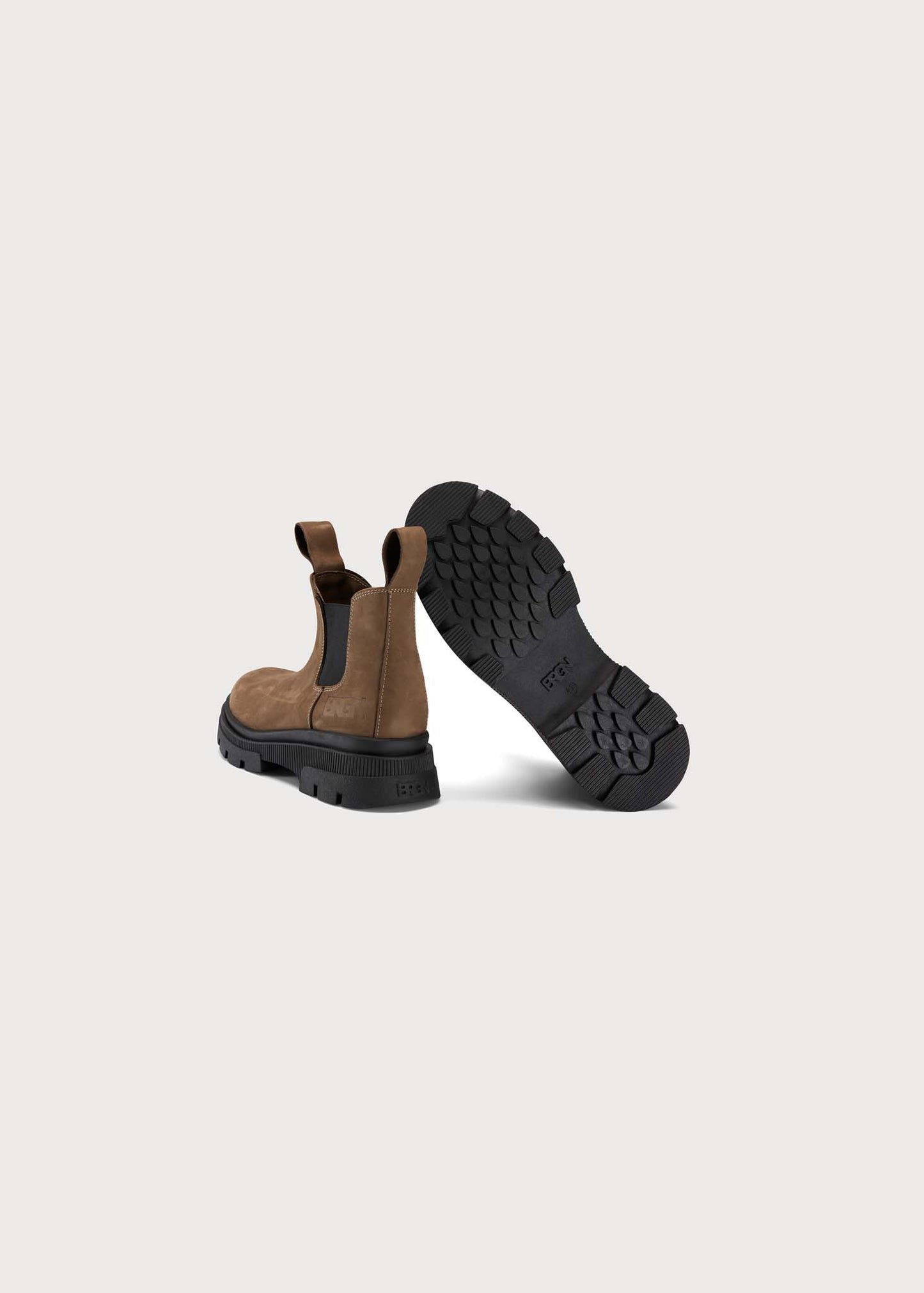 BRGN Low Chelsea Boot Shoes 145 Camel
