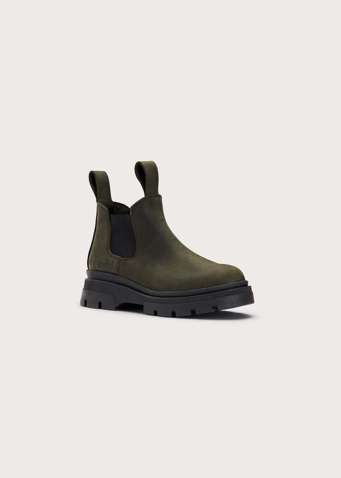 BRGN Low Chelsea Boot Shoes 880 Rosin Dark Green