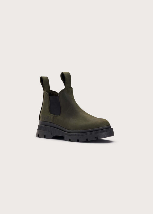 BRGN Low Chelsea Boot Shoes 880 Rosin Dark Green