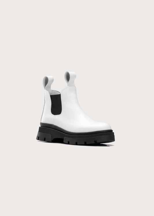 BRGN Low Chelsea Boot Shoes 015 Cream
