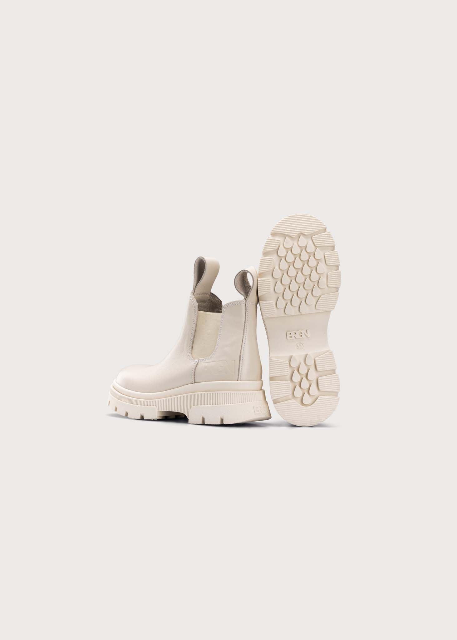 BRGN Low Chelsea Boot Shoes 135 Sand