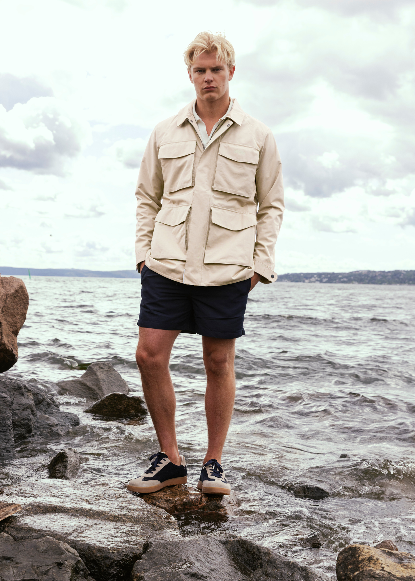 BRGN Måneskinn Jacket Coats 135 Sand