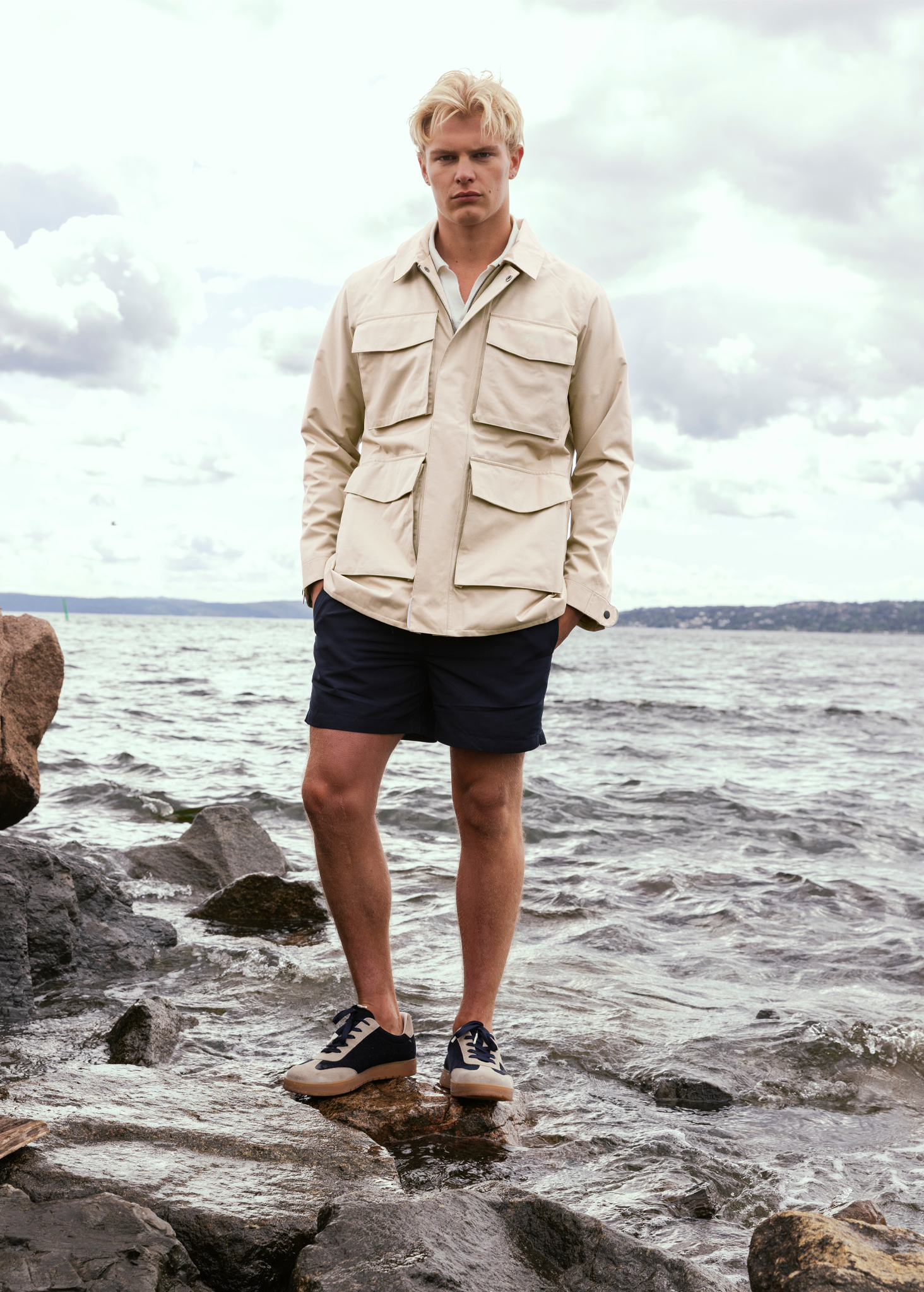 BRGN Måneskinn Jacket Coats 135 Sand