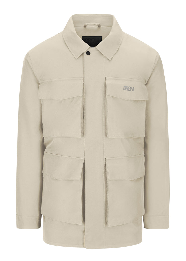 BRGN Måneskinn Jacket Coats 135 Sand