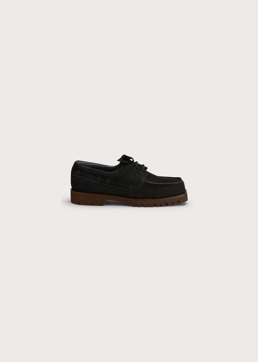 BRGN Men´s Boat Shoes Shoes 095 New Black