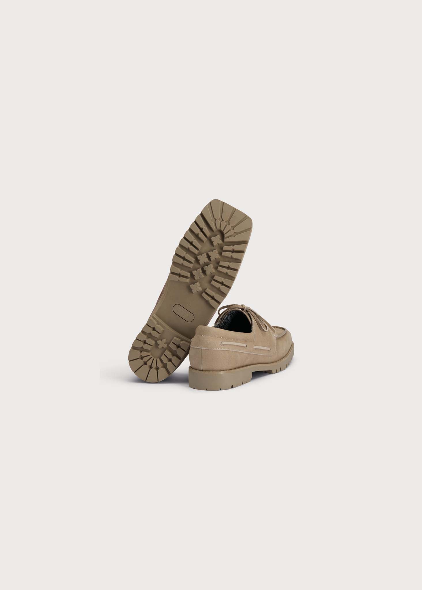 BRGN Men´s Boat Shoes Shoes 130 Beige