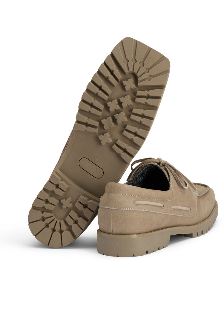 BRGN Men´s Boat Shoes Shoes 130 Beige