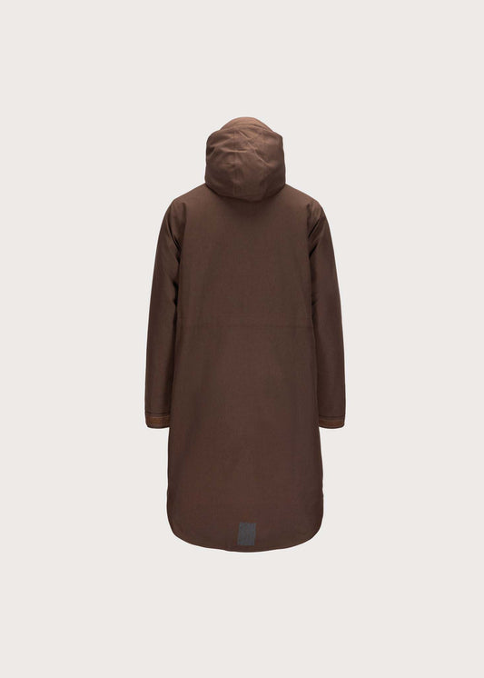 BRGN Mens Parka Coats 187 Chocolate Brown