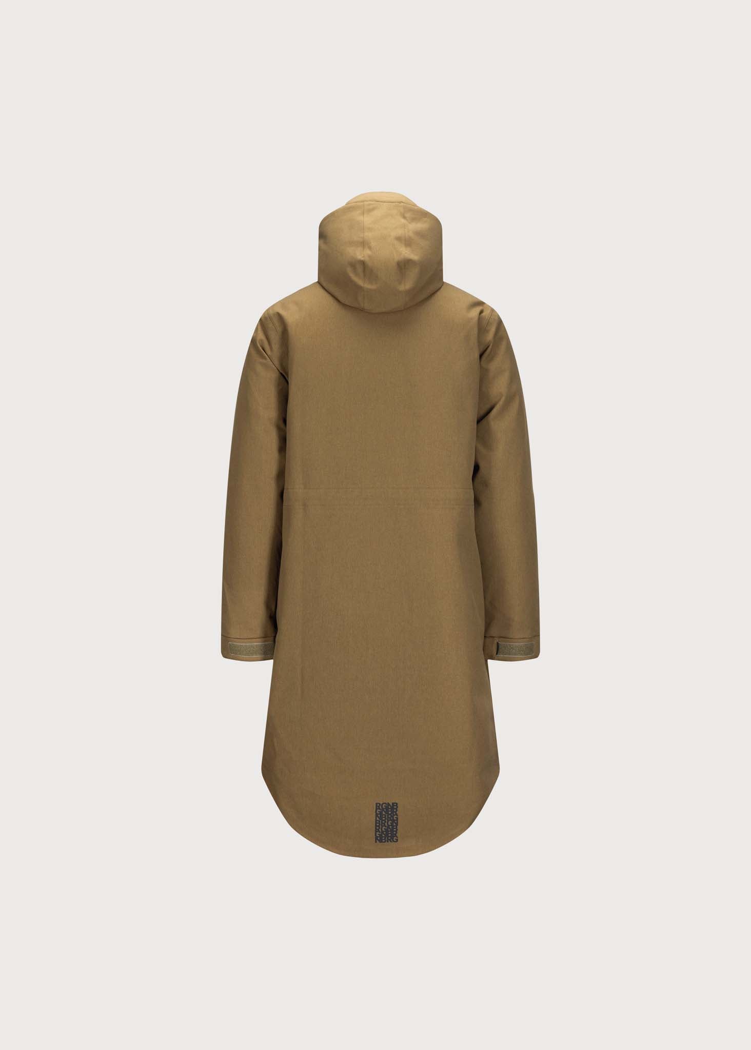 BRGN Mens Parka Coats 840 Lizard Green