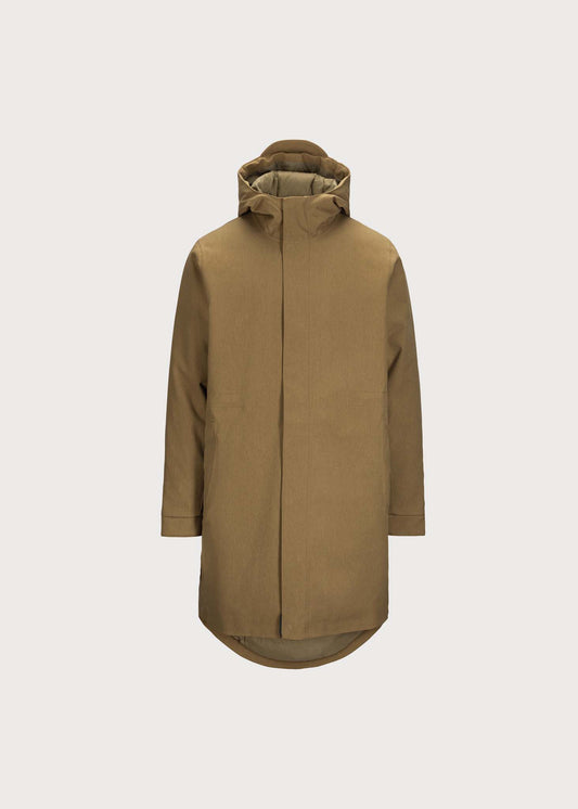 BRGN Mens Parka Coats 840 Lizard Green