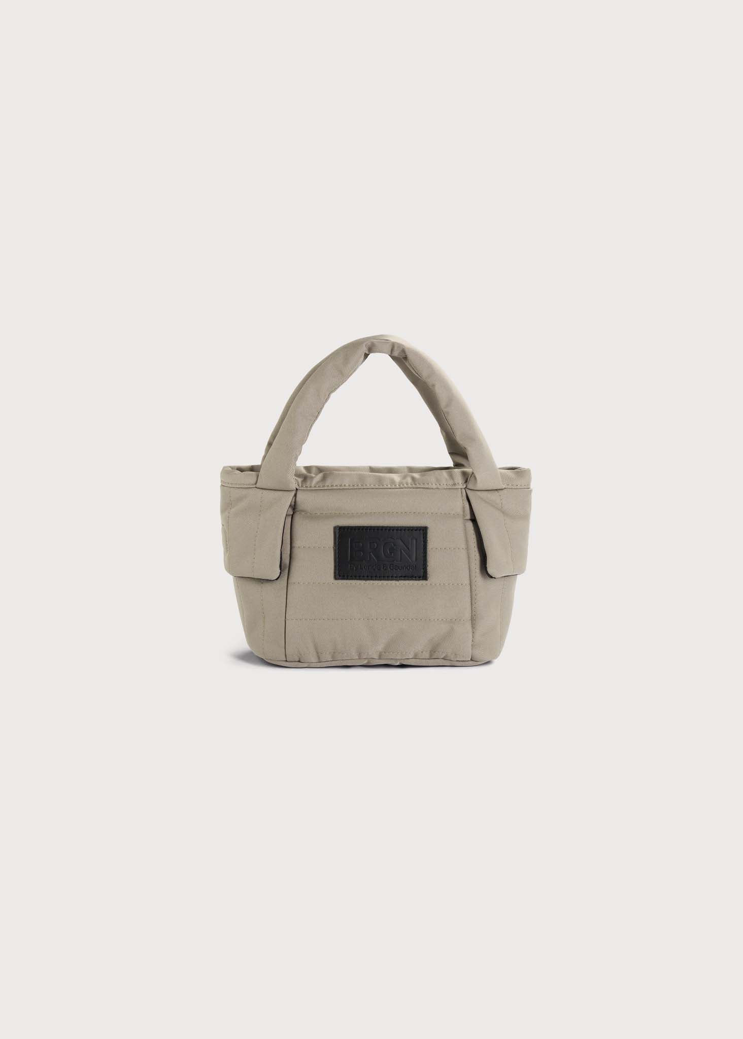 BRGN Mini city bag Accessories 141 Taupe