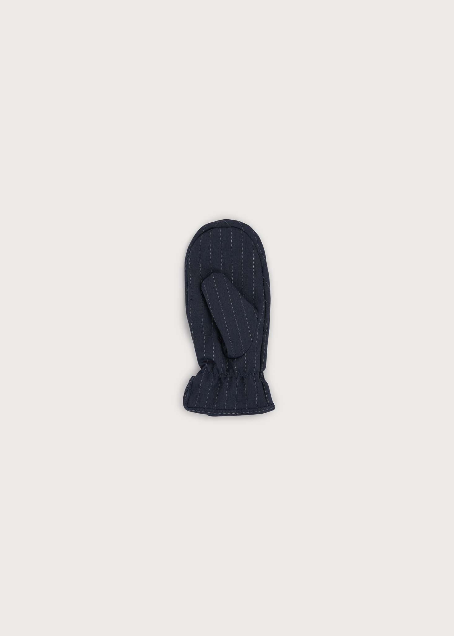 BRGN Mittens Accessories 790 Navy Pinstripe