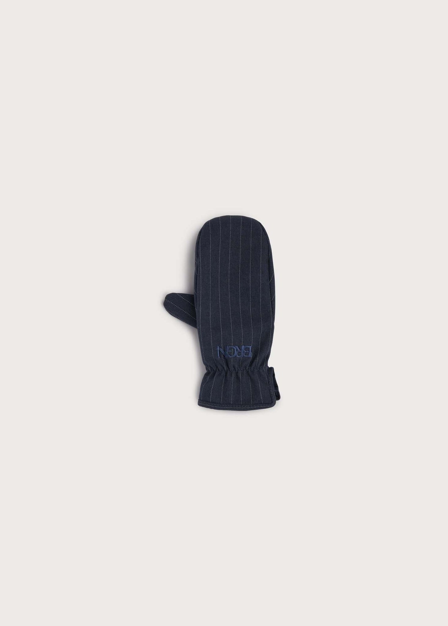 BRGN Mittens Accessories 790 Navy Pinstripe