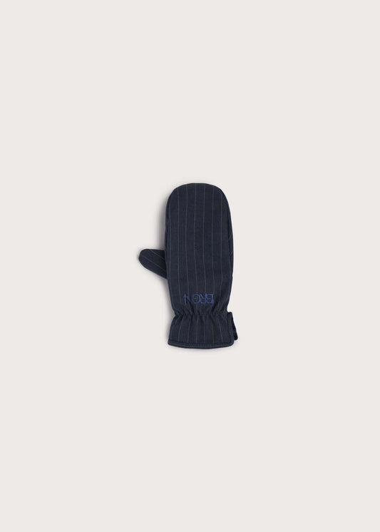 BRGN Mittens Accessories 790 Navy Pinstripe