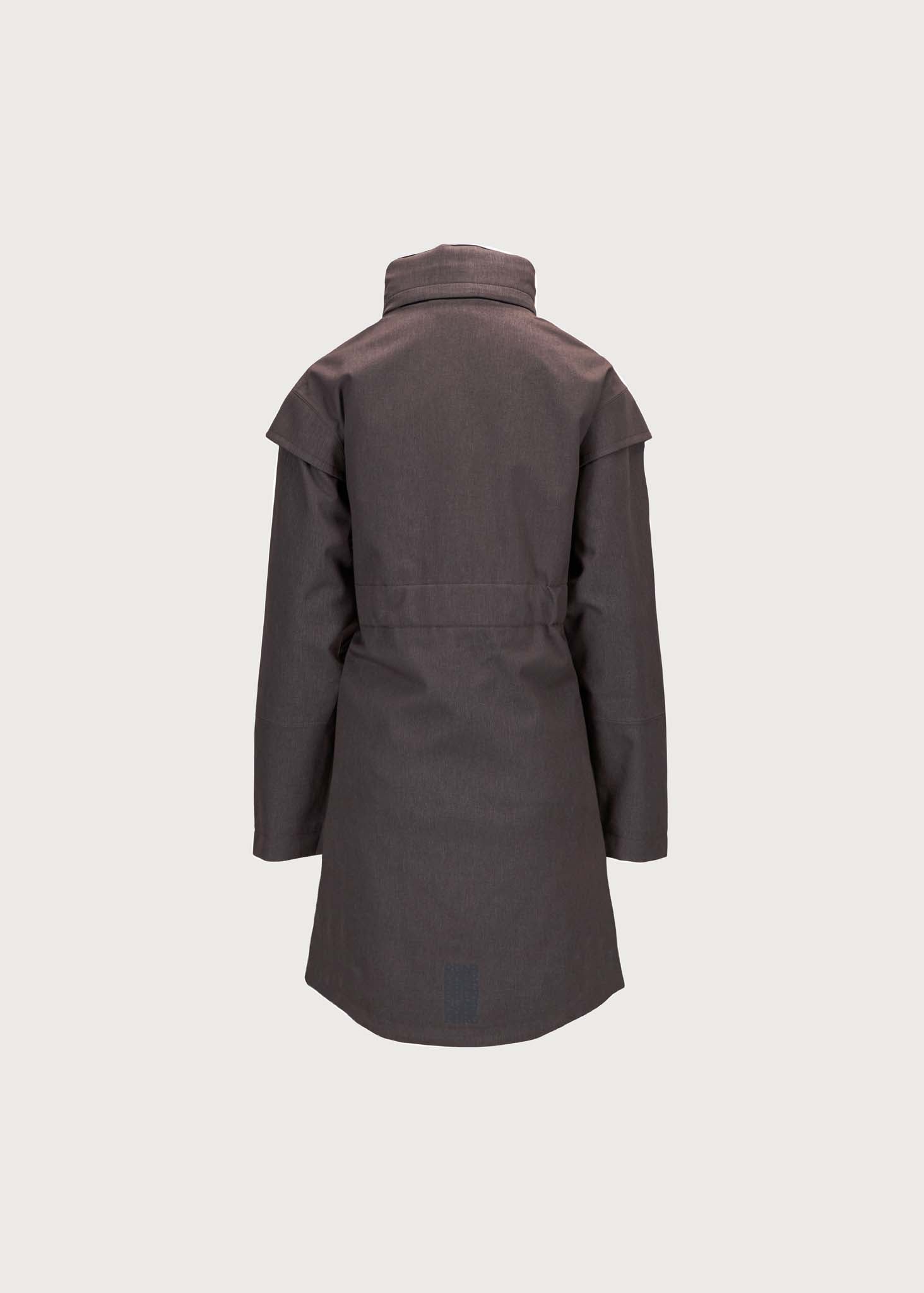 BRGN Monsun Coat Coats 085 Concrete Grey