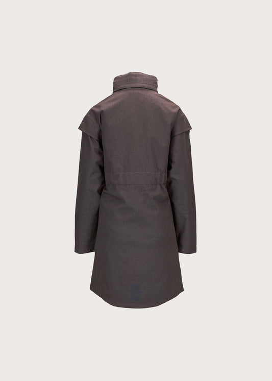 BRGN Monsun Coat Coats 085 Concrete Grey