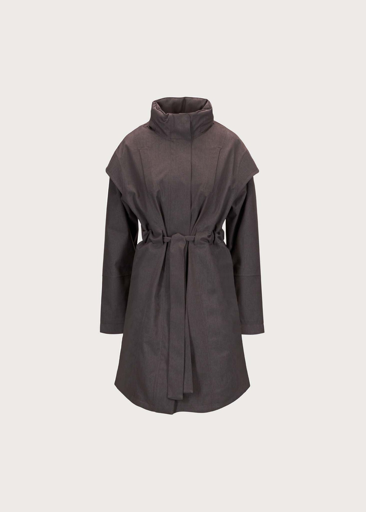 BRGN Monsun Coat Coats 085 Concrete Grey