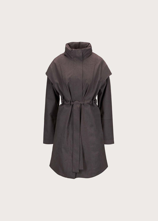 BRGN Monsun Coat Coats 085 Concrete Grey