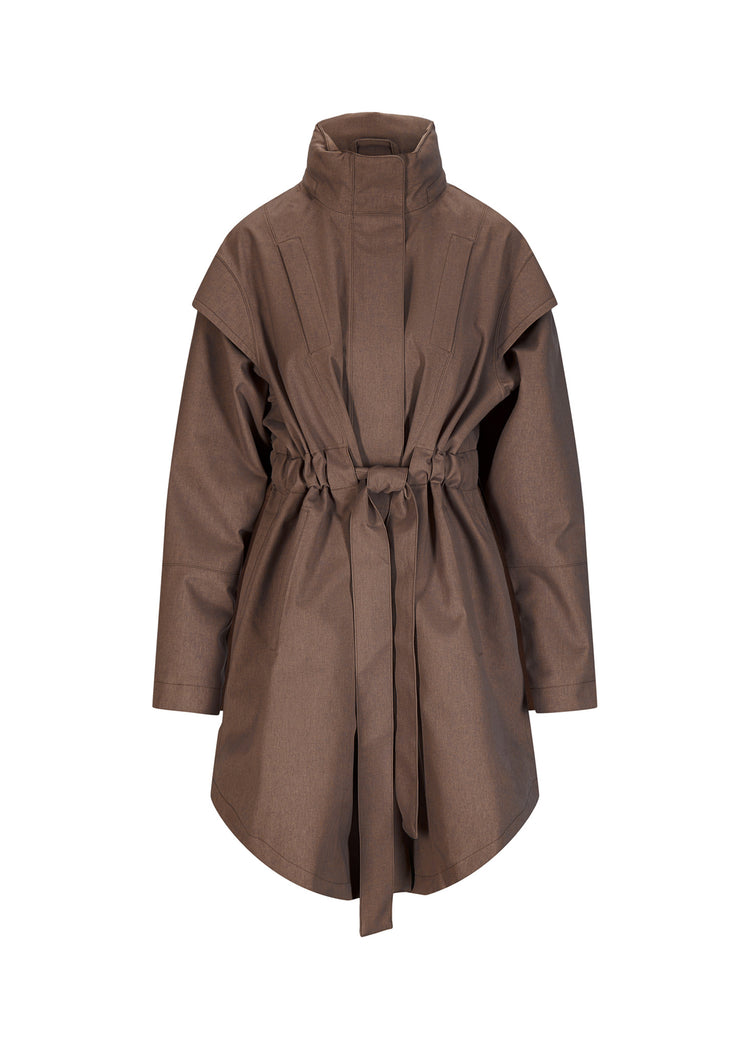 BRGN Monsun Coat Coats 187 Chocolate Brown