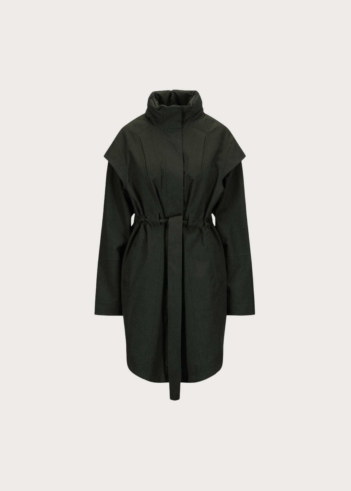 BRGN Monsun Coat Coats 880 Rosin Dark Green