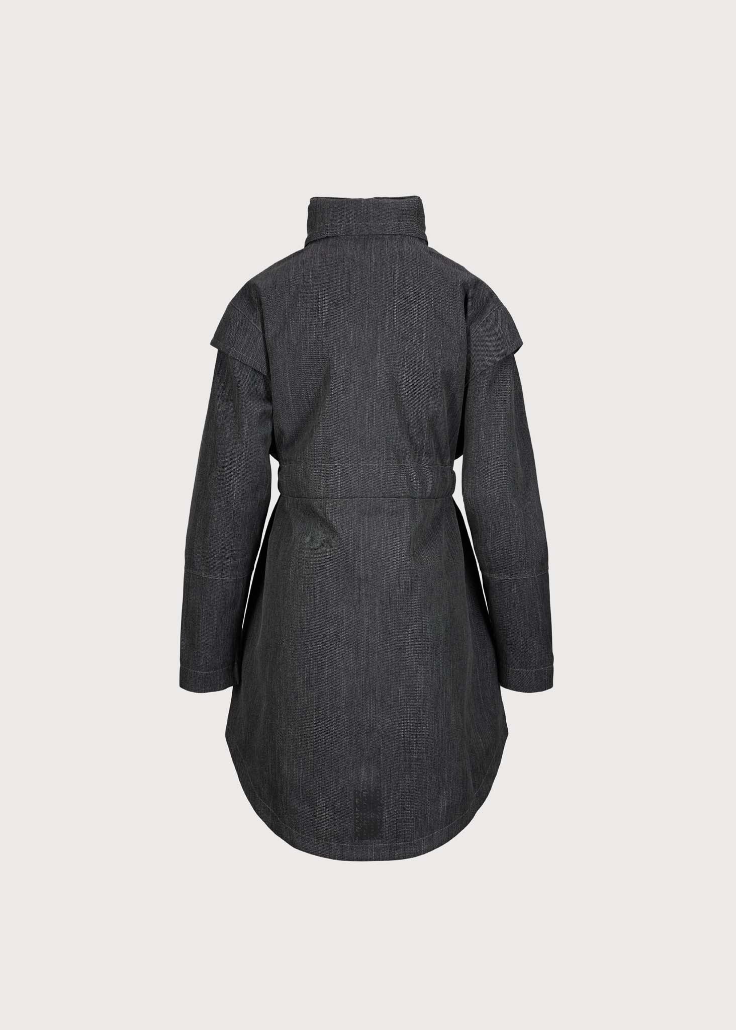 BRGN Monsun Coat Coats 091 Stone Denim