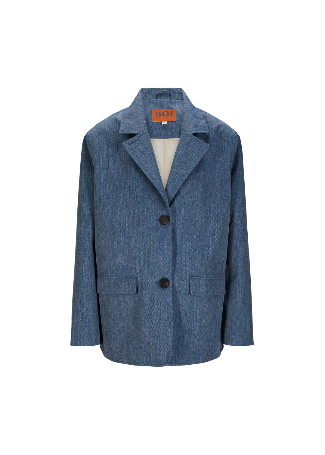 BRGN by Lunde & Gaundal Musk Blazer Coats 735 Denim Blue