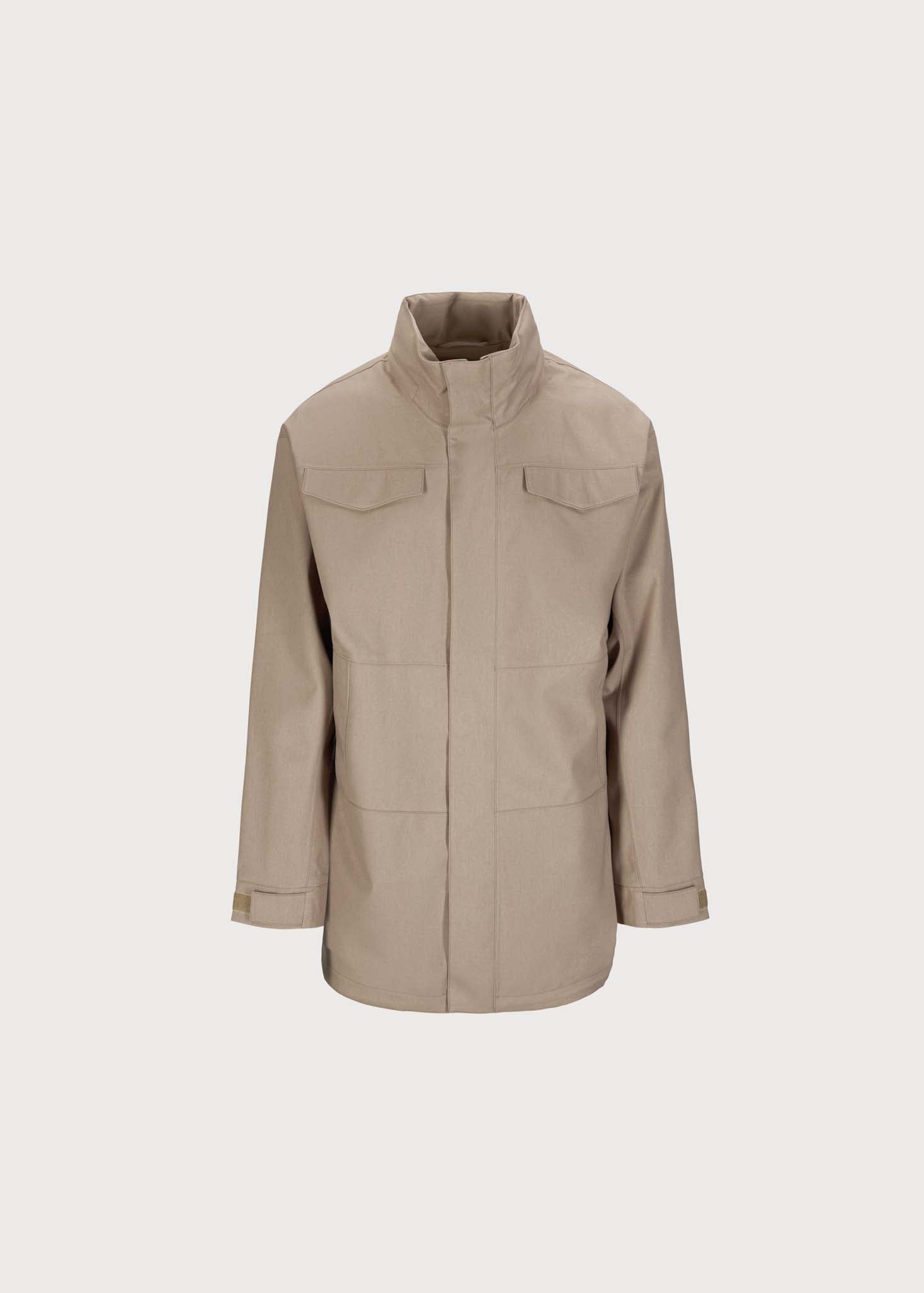 BRGN Nordavind Mens Jacket Coats 141 Taupe