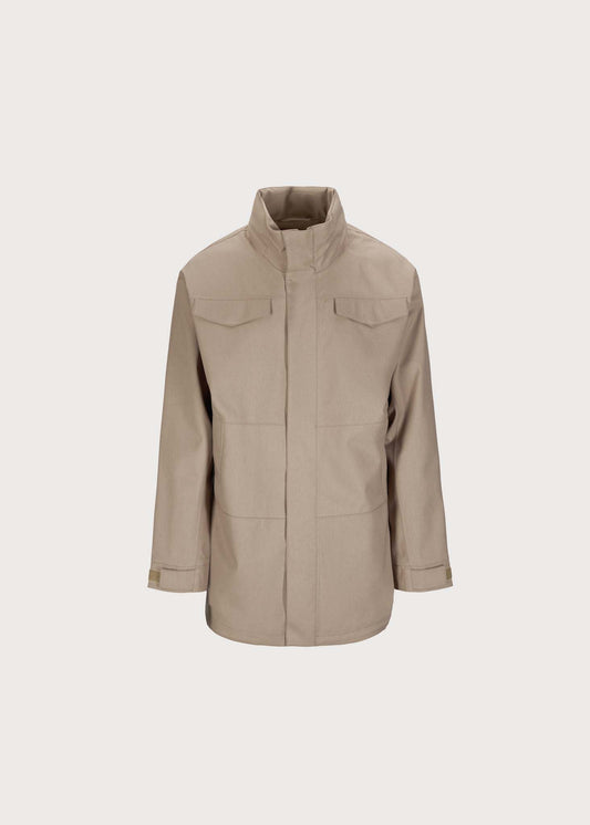 BRGN Nordavind Mens Jacket Coats 141 Taupe