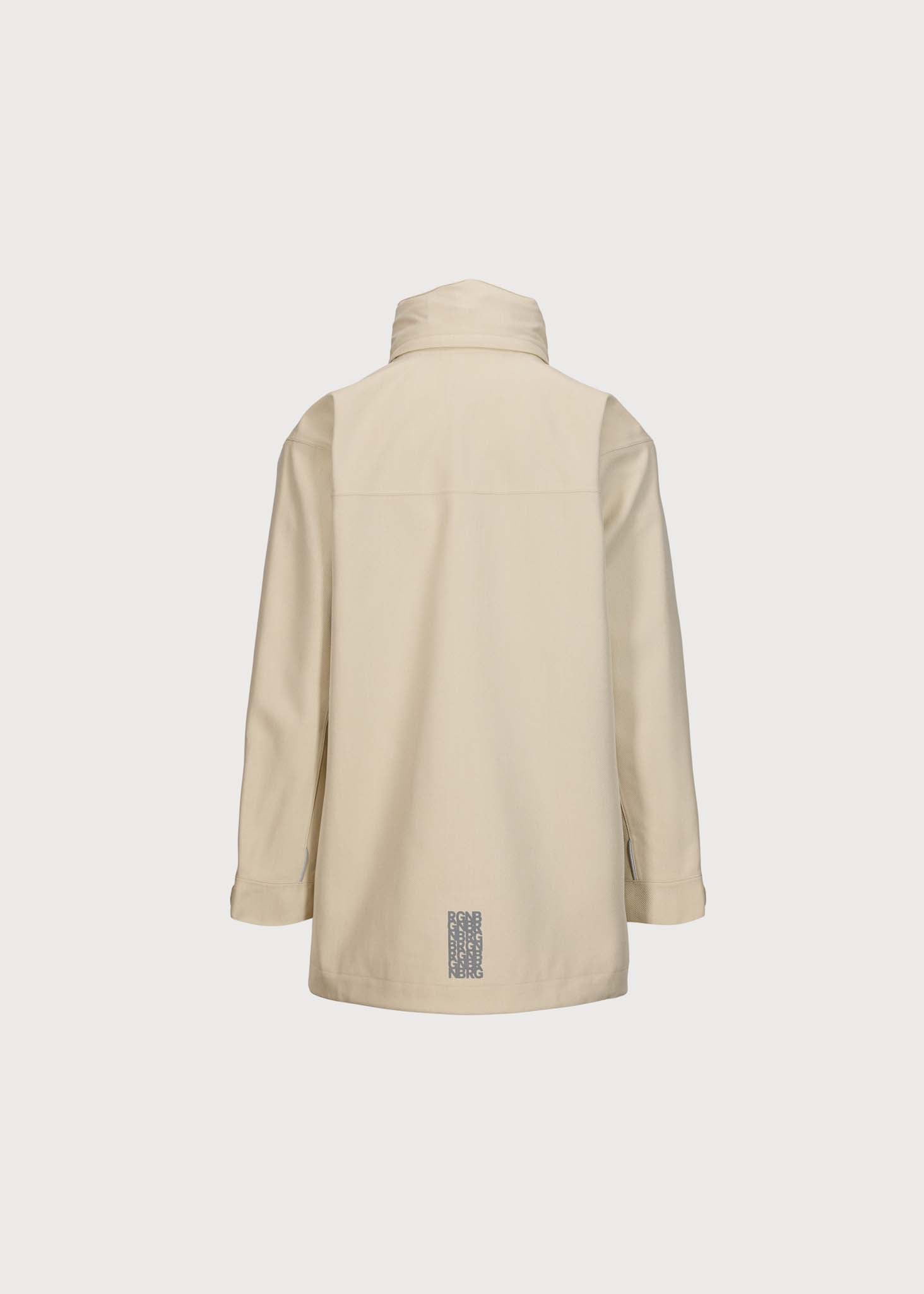 BRGN Nordavind Mens Jacket Coats 132 Beige Denim