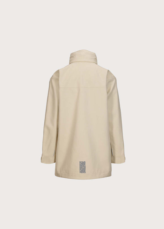 BRGN Nordavind Mens Jacket Coats 132 Beige Denim