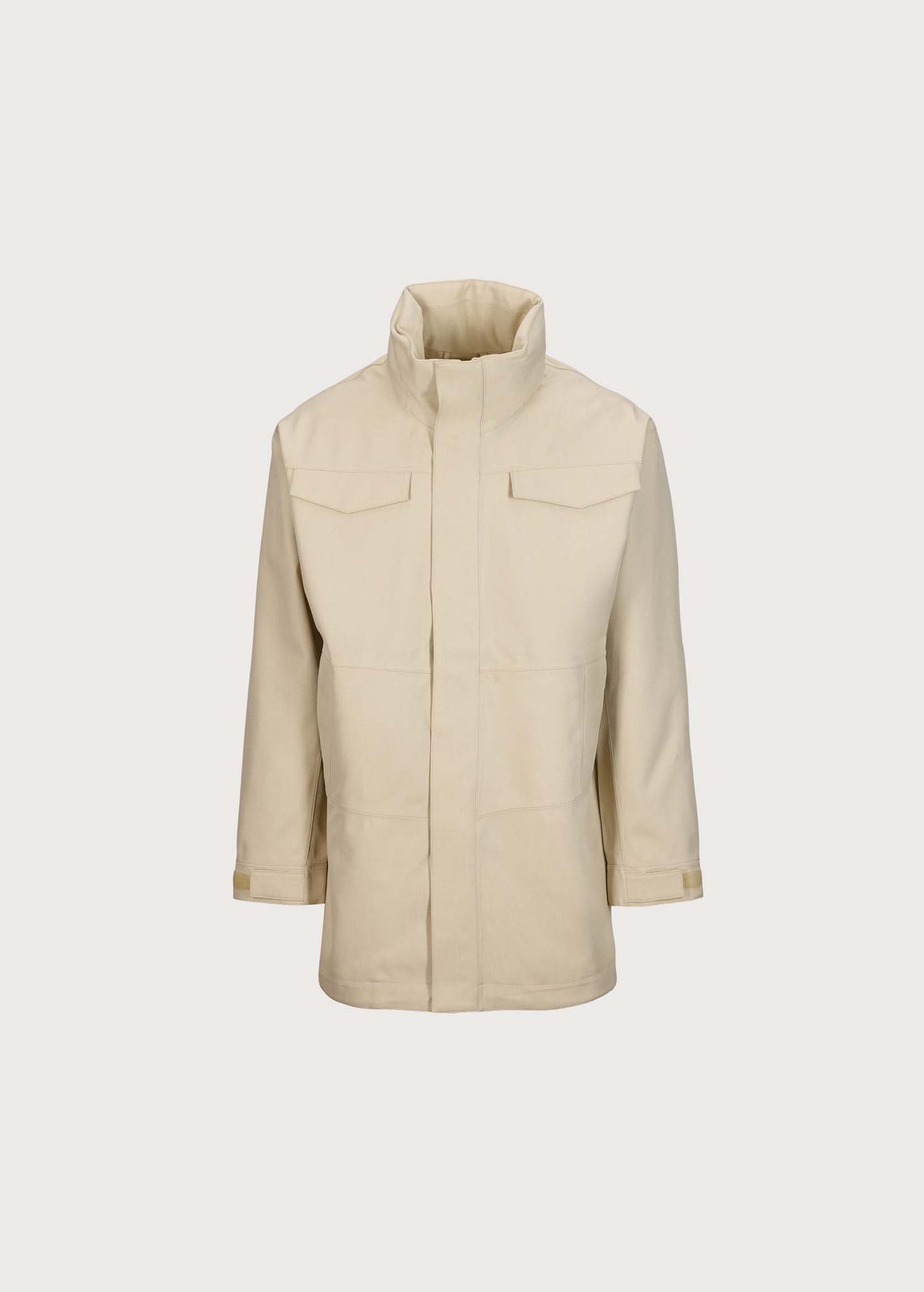 BRGN Nordavind Mens Jacket Coats 132 Beige Denim