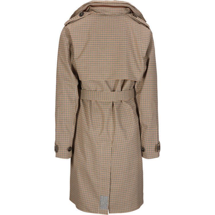 BRGN Nordlys Trench Coat Coats 143 Check