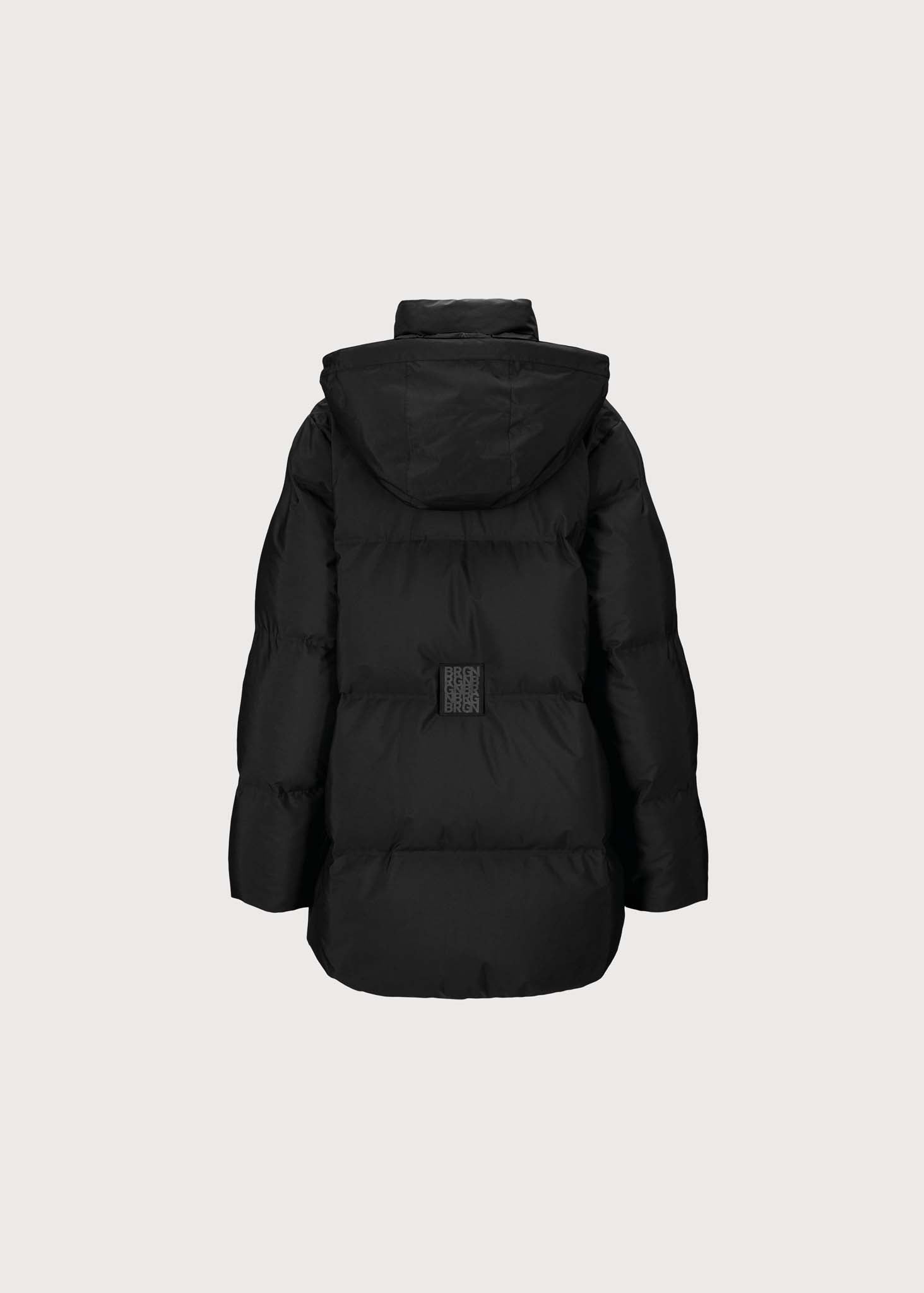 BRGN Nysne Down Puffer Coats 095 New Black