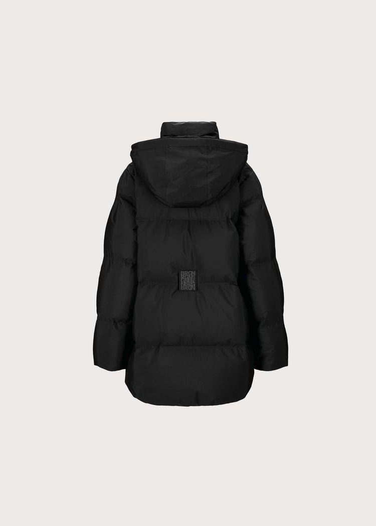 BRGN Nysne Down Puffer Coats 095 New Black