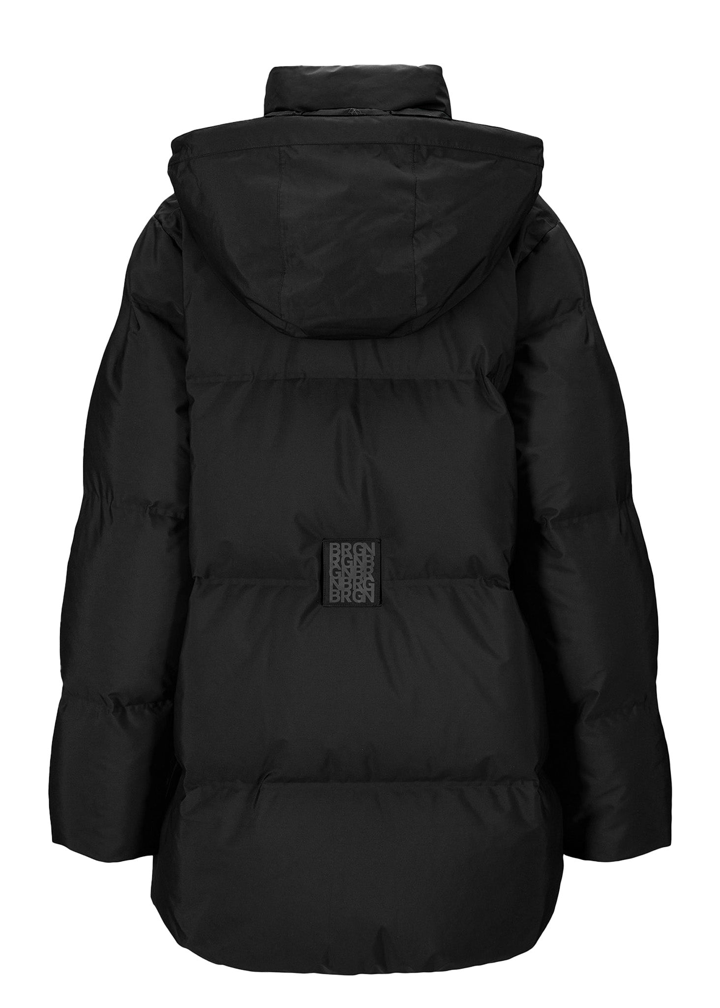 BRGN Nysne Down Puffer Coats 095 New Black