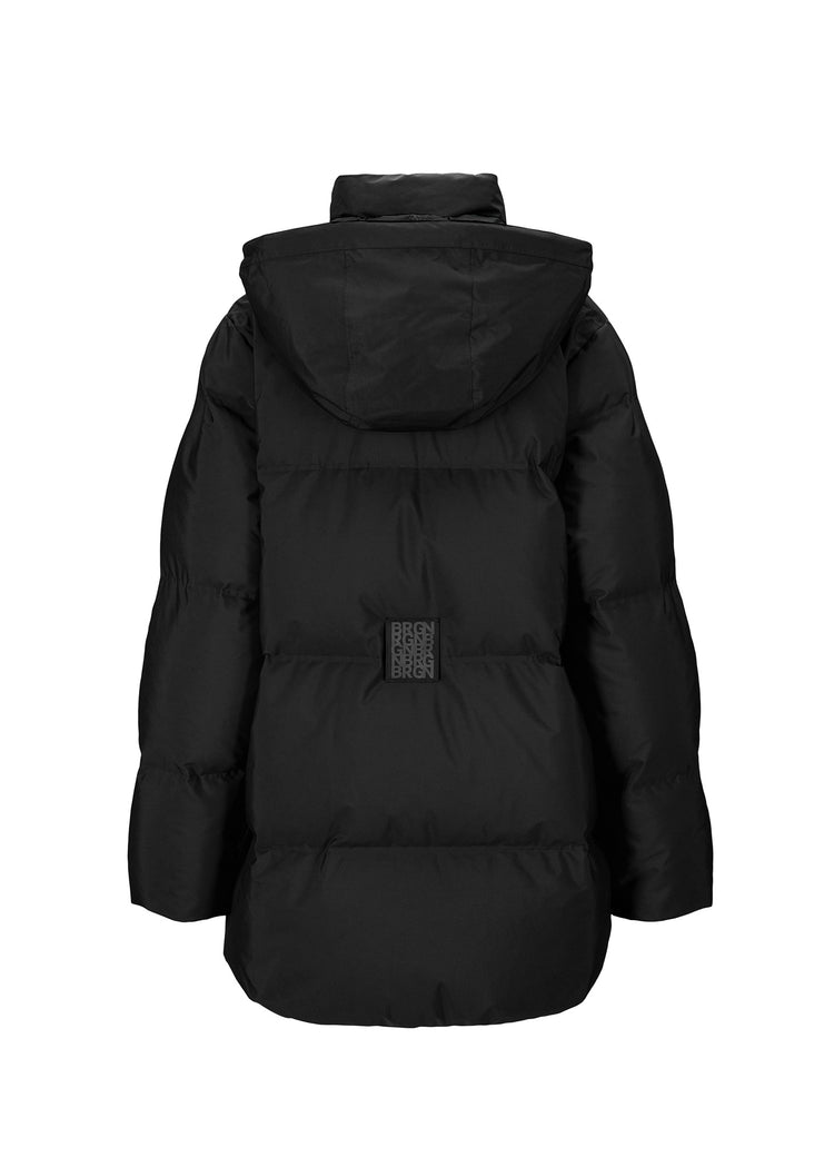 BRGN Nysne Down Puffer Coats 095 New Black