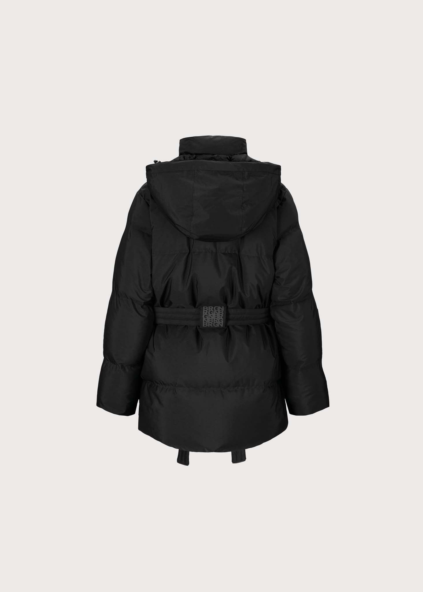 BRGN Nysne Down Puffer Coats 095 New Black