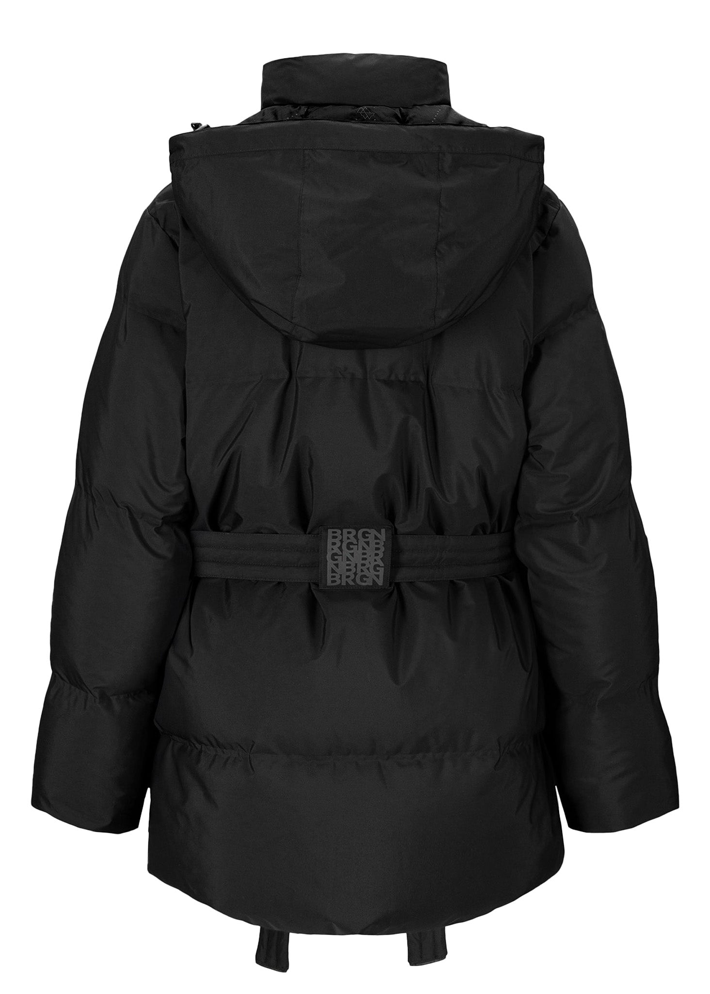 BRGN Nysne Down Puffer Coats 095 New Black