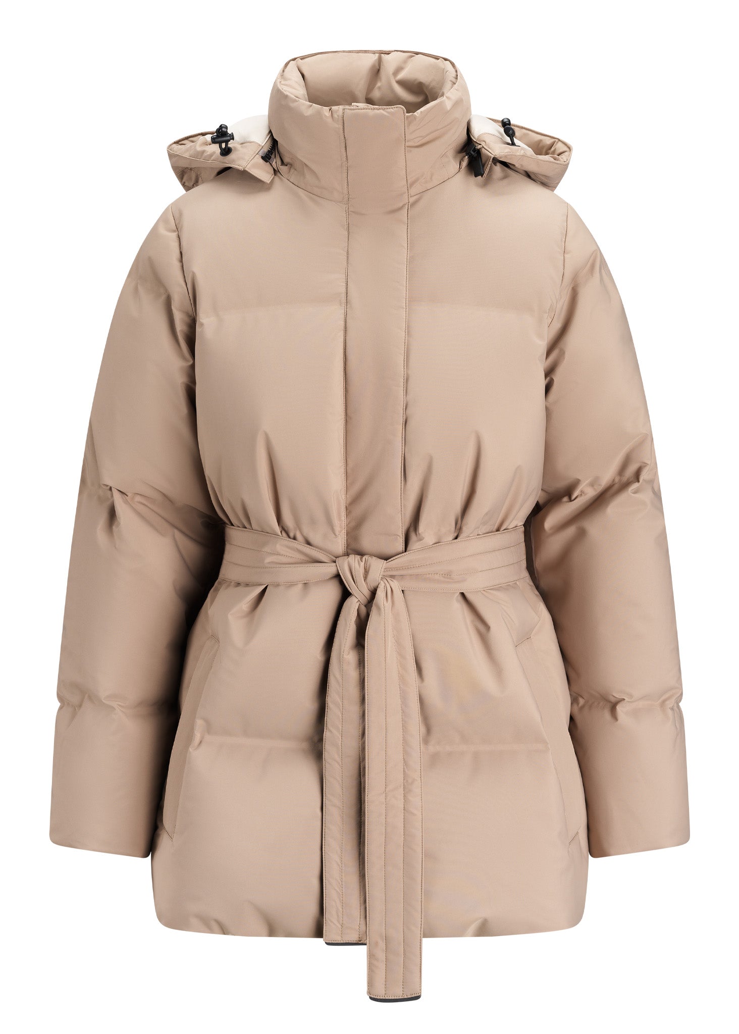 BRGN Nysne Down Puffer Coats 141 Taupe