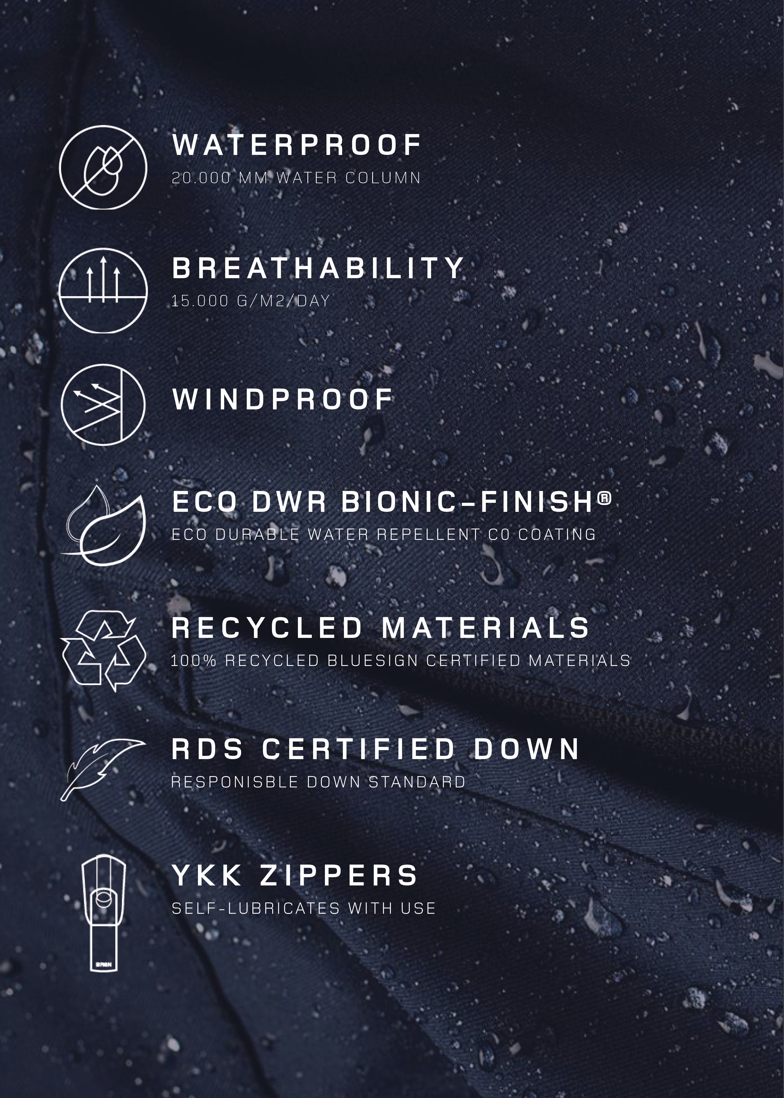 BRGN Nysne Down Puffer Coats 141 Taupe