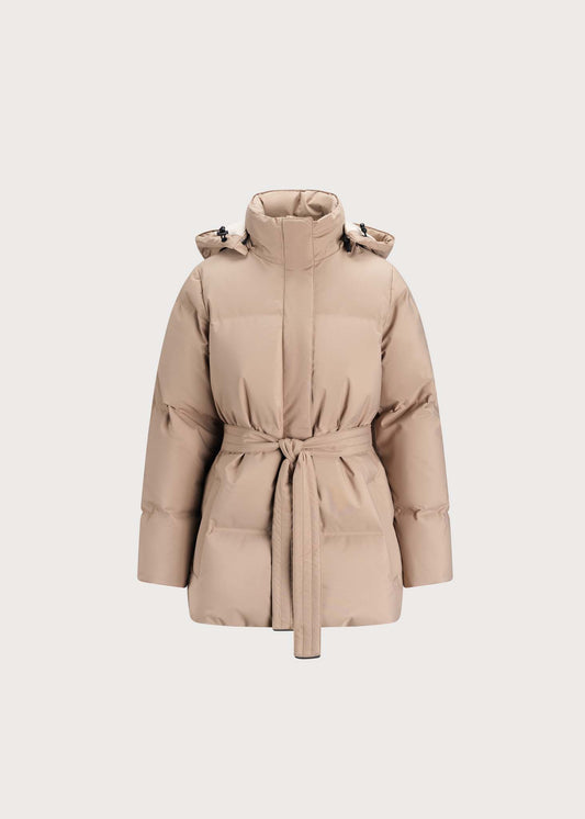BRGN Nysne Down Puffer Coats 141 Taupe
