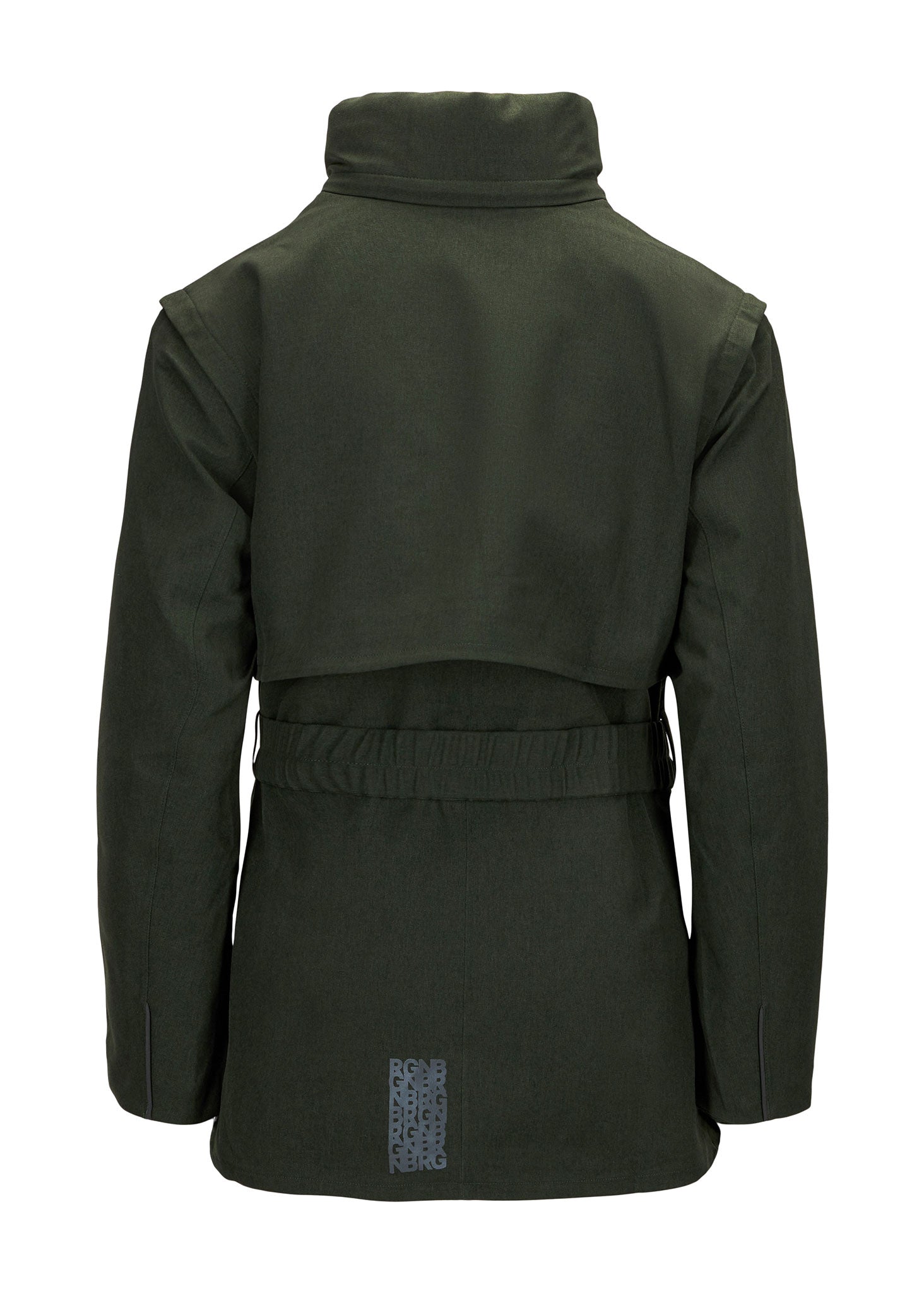 BRGN Overskyet Padded Coat Coats 880 Rosin Dark Green