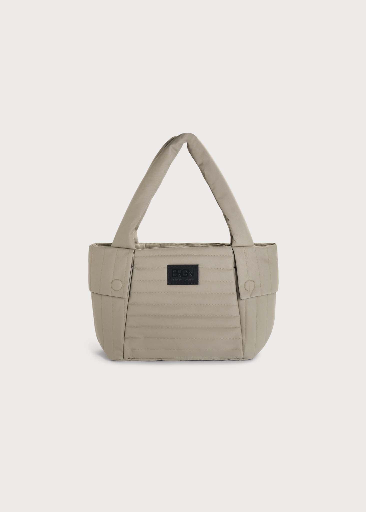 BRGN Puffed city bag Accessories 141 Taupe
