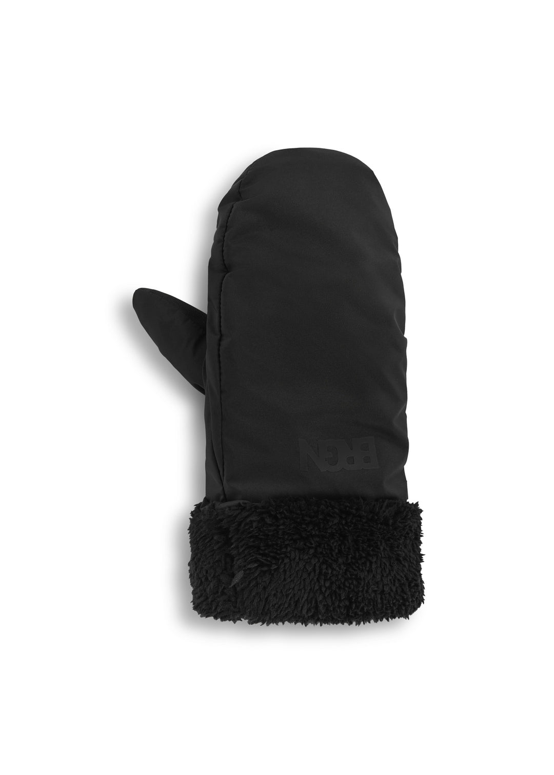 BRGN Puffer Mittens Accessories 095 New Black