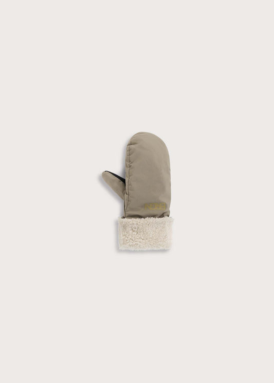 BRGN Puffer Mittens Accessories 141 Taupe