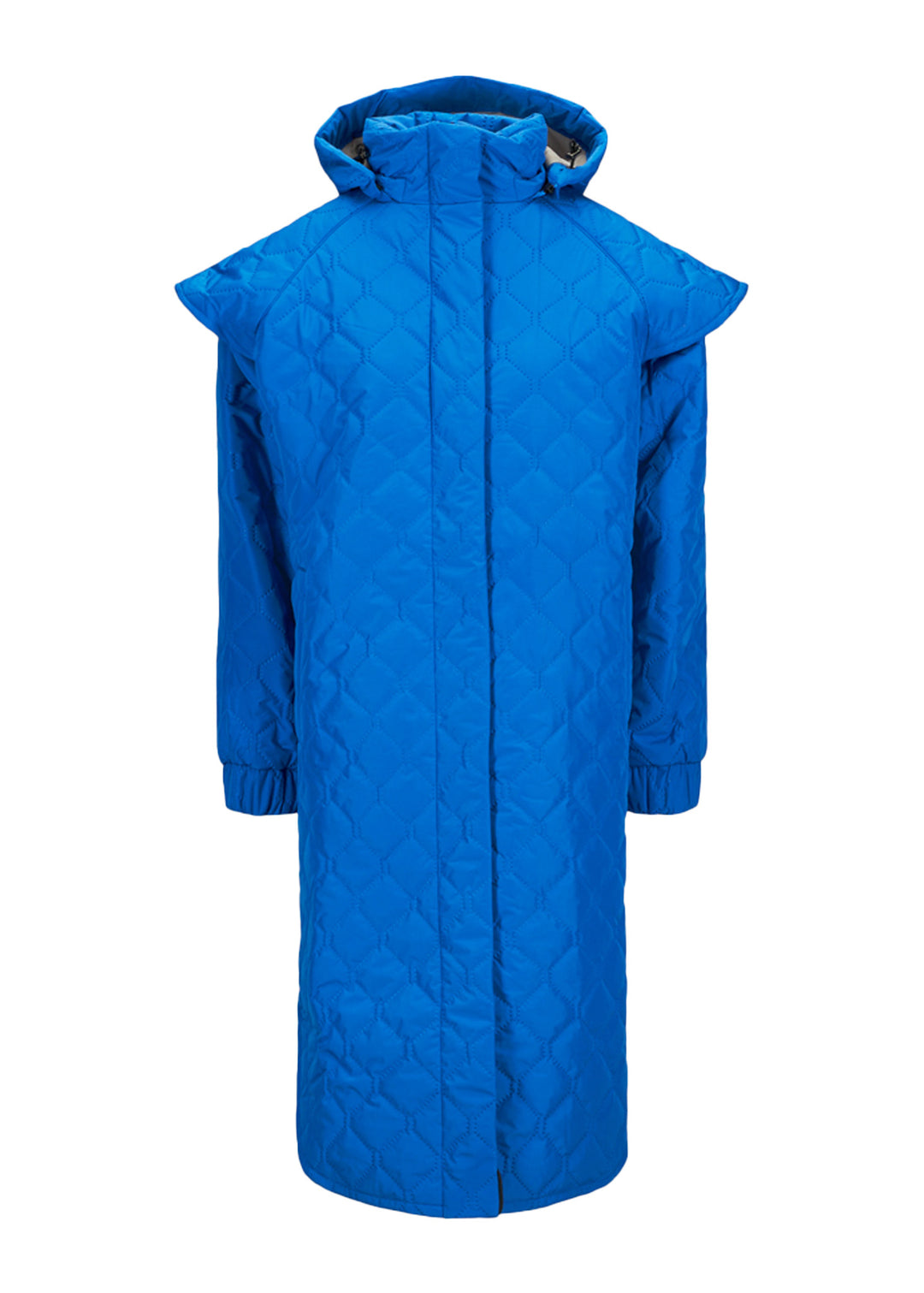 BRGN Quilted Tyfon Coat Coats 745 Palace Blue